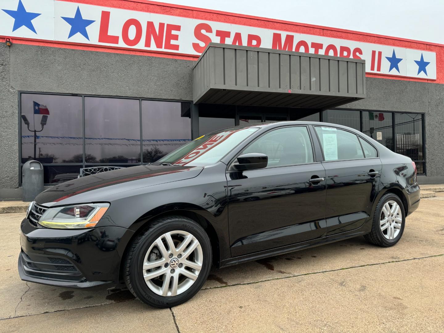 2018 BLACK VOLKSWAGEN JETTA 1.4T S (3VW2B7AJ4JM) , located at 5900 E. Lancaster Ave., Fort Worth, TX, 76112, (817) 457-5456, 0.000000, 0.000000 - This is a 2018 VOLKSWAGEN JETTA 4 DR SEDAN that is in excellent condition. The interior is clean with no rips or tears or stains. All power windows, door locks and seats. Ice cold AC for those hot Texas summer days. It is equipped with a CD player, AM/FM radio, AUX port, Bluetooth connectivity and S - Photo#0